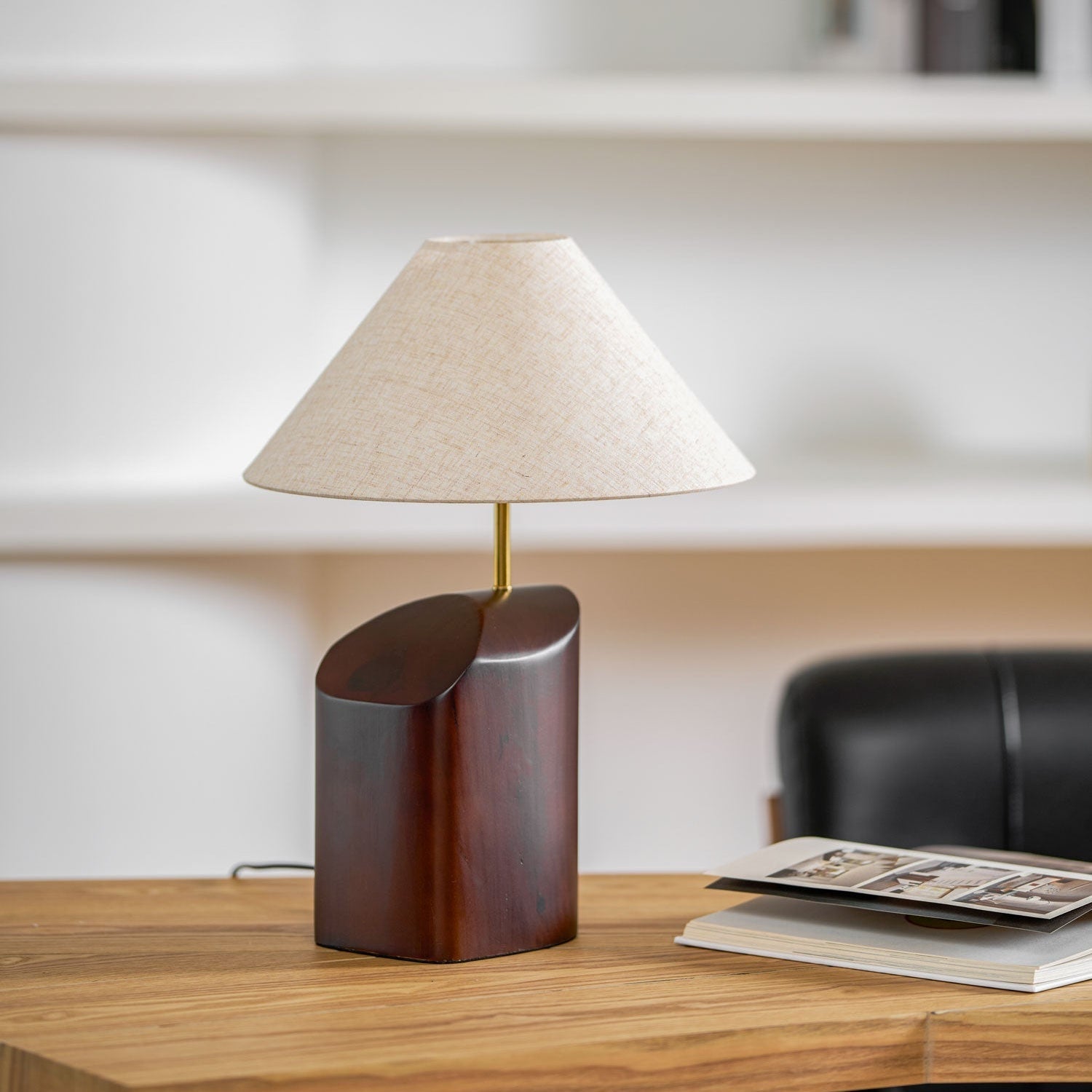 Tellon Houten Tafellamp
