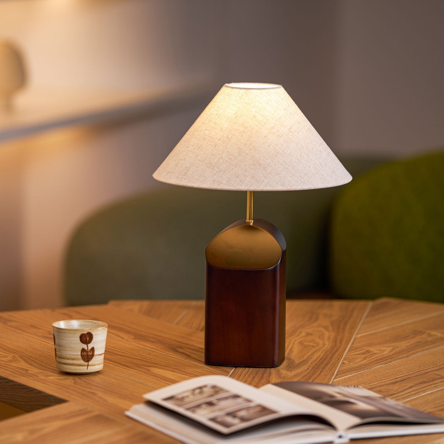 Tellon Houten Tafellamp
