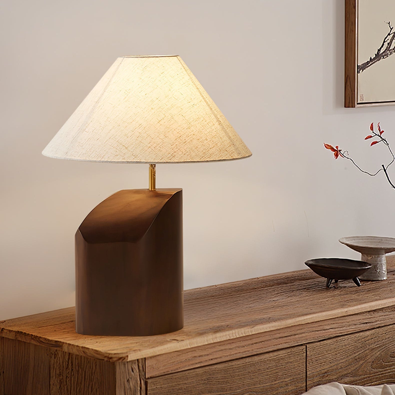 Tellon Houten Tafellamp