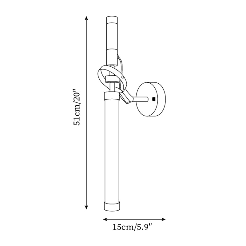 Lanzy Wandlamp