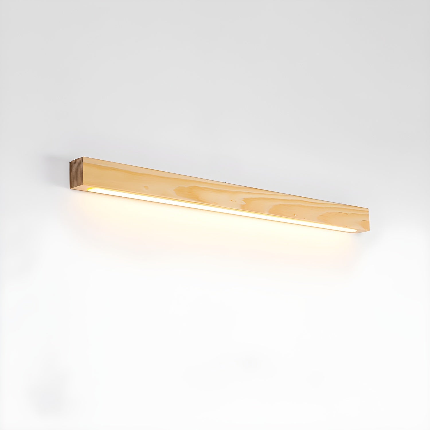 Meron Lineaire Houten Wandlamp
