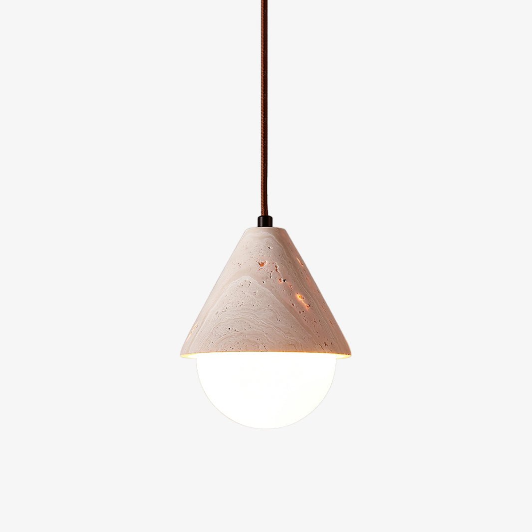 Alosim Travertijn Hanglamp