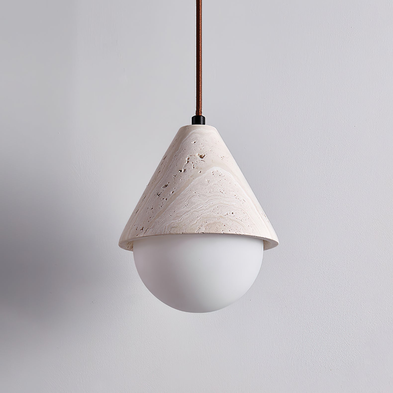 Alosim Travertijn Hanglamp