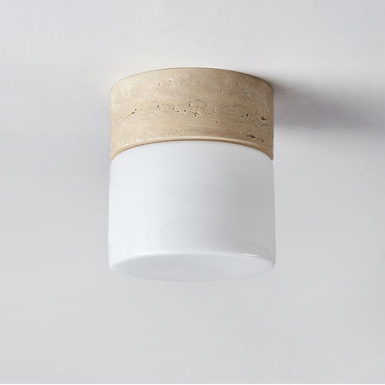 Tuppio Travertijnen Plafondlamp