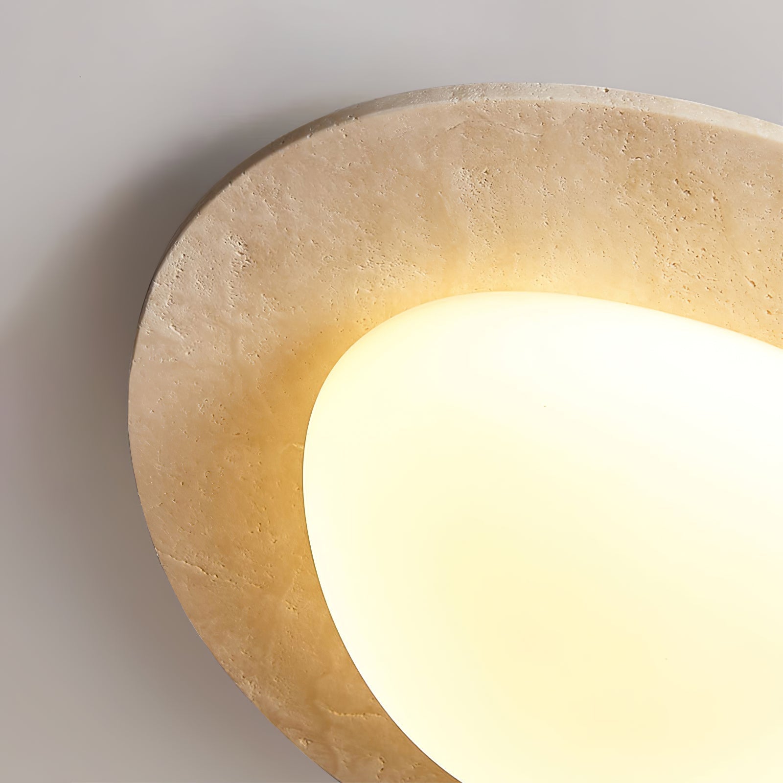 Arone Natuursteen Plafondlamp
