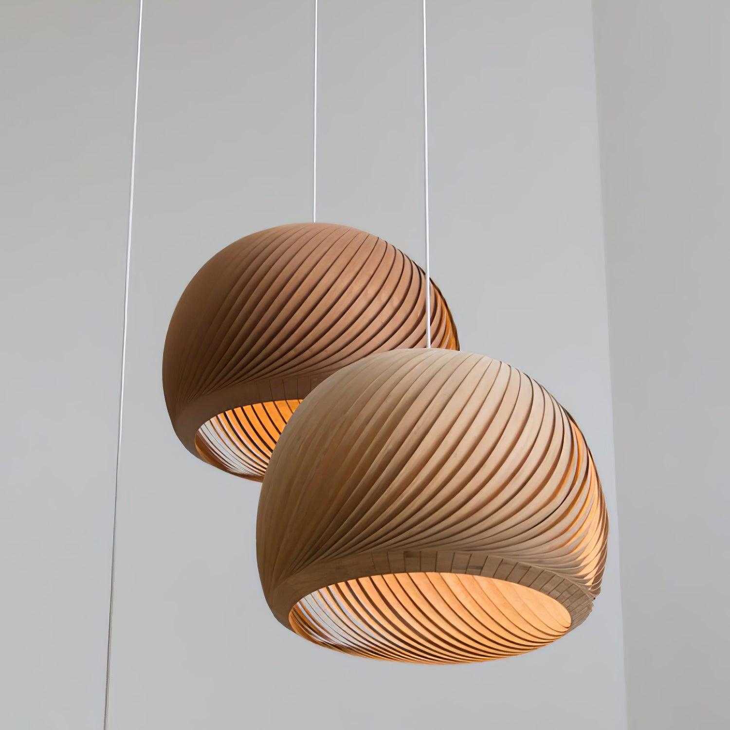 Auroze Houten Hanglamp