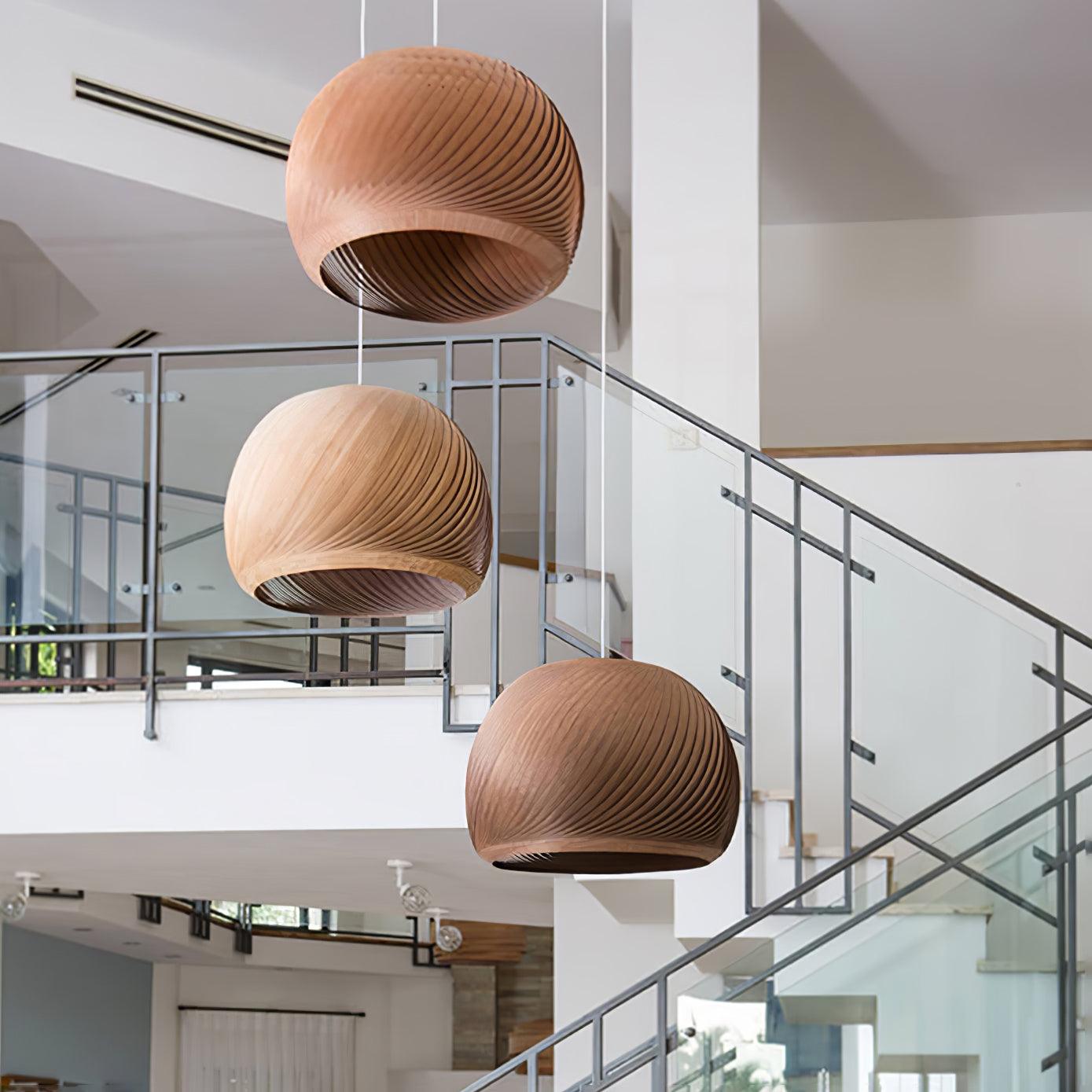 Auroze Houten Hanglamp