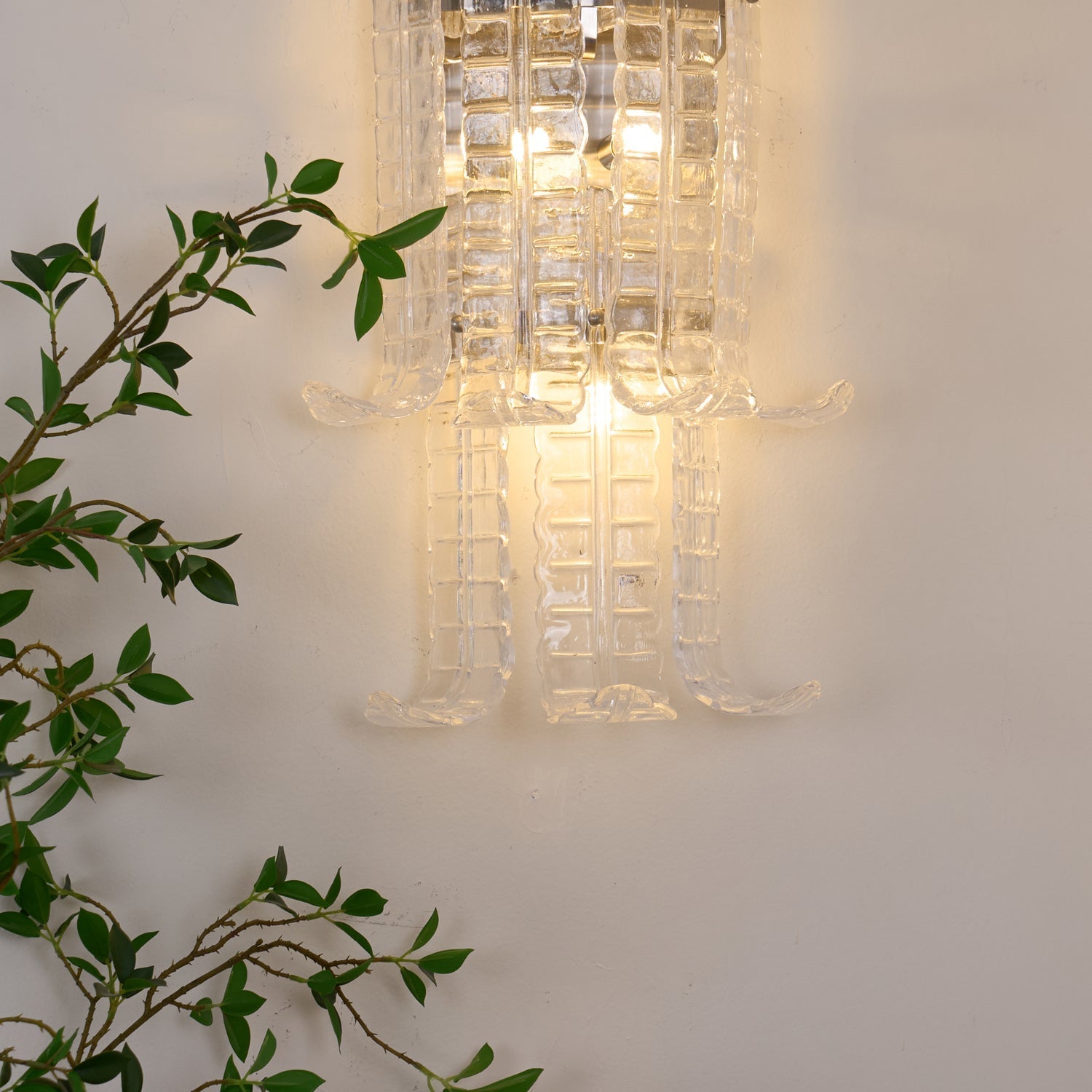 Pelonema Glazen Wandlamp