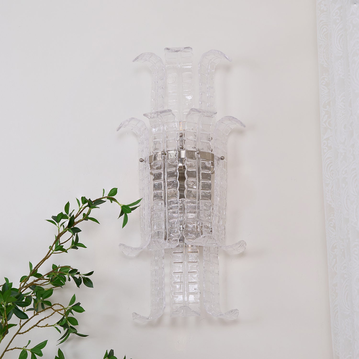 Pelonema Glazen Wandlamp
