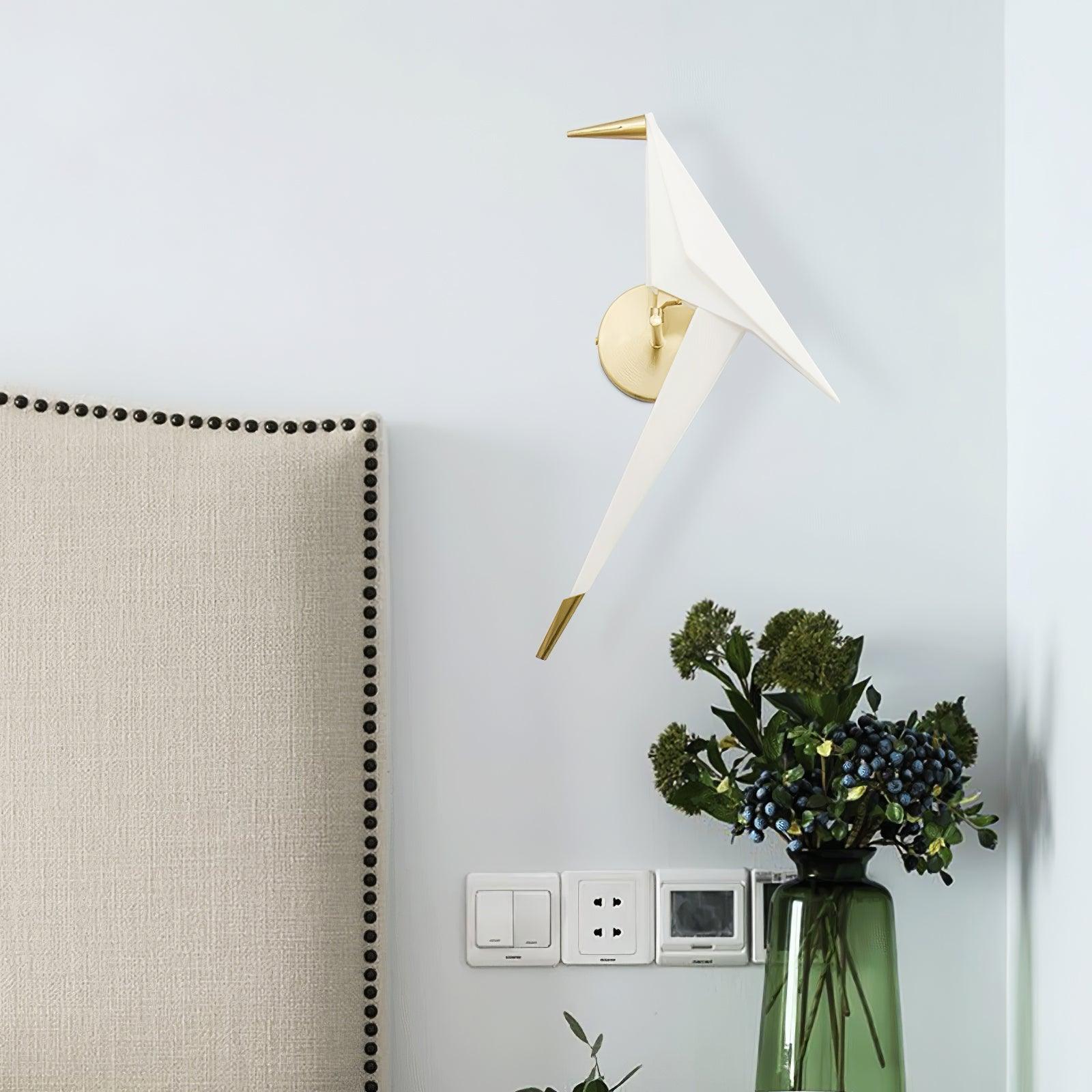 Kraanvogel Wandlamp