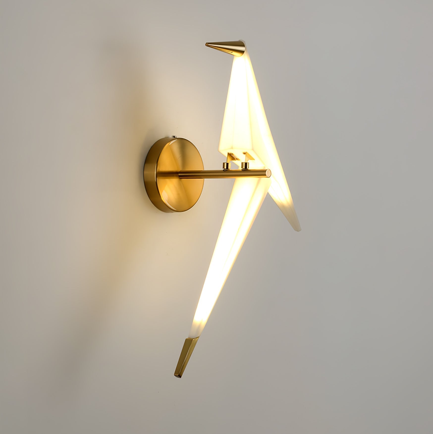 Kraanvogel Wandlamp
