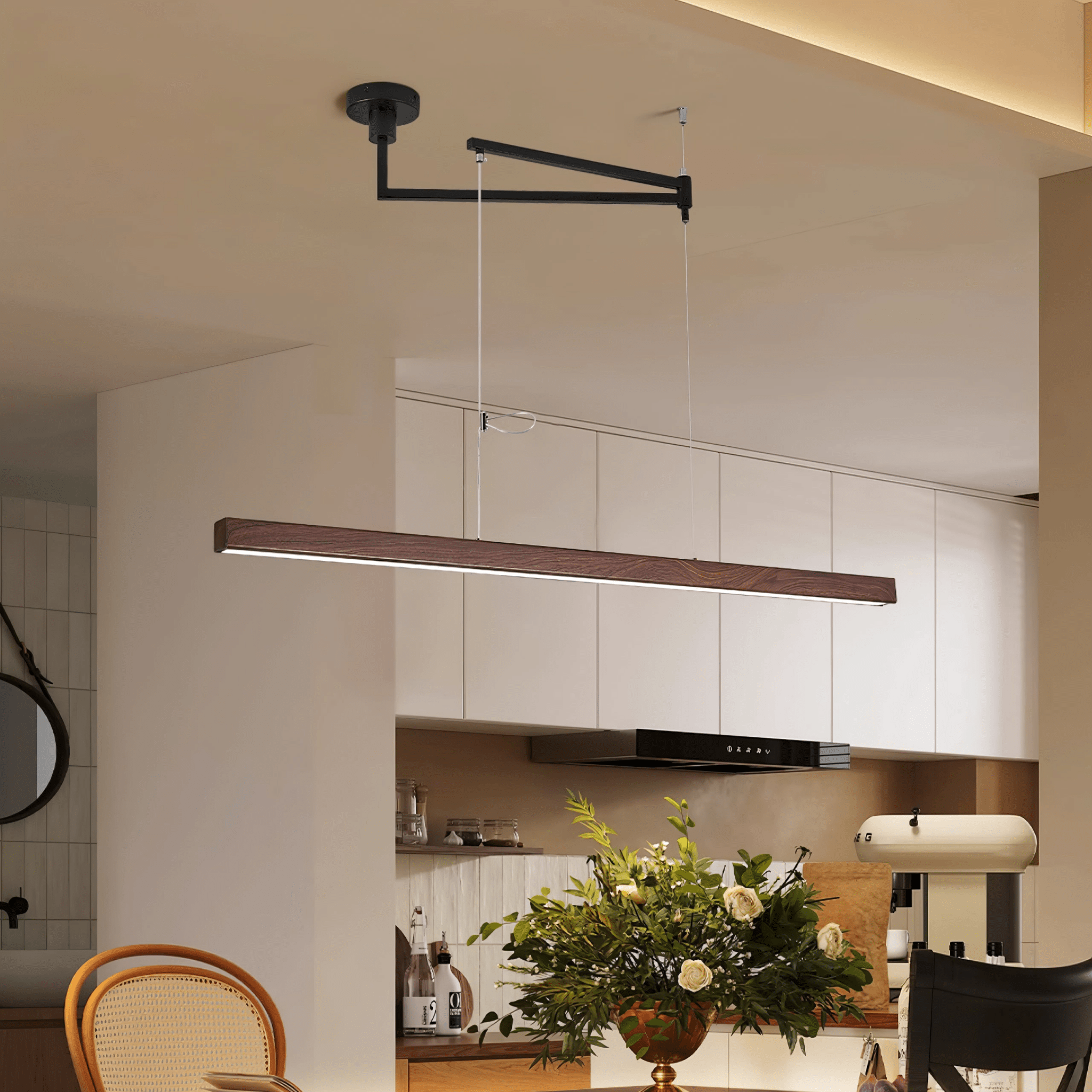 Amivesa Swing Arm Hanglamp