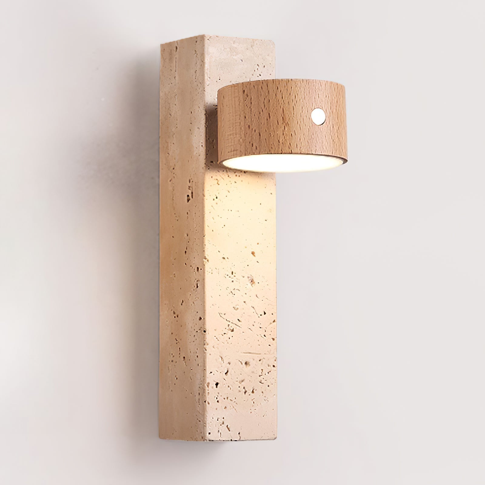 Rexis Travertijnen Wandlamp