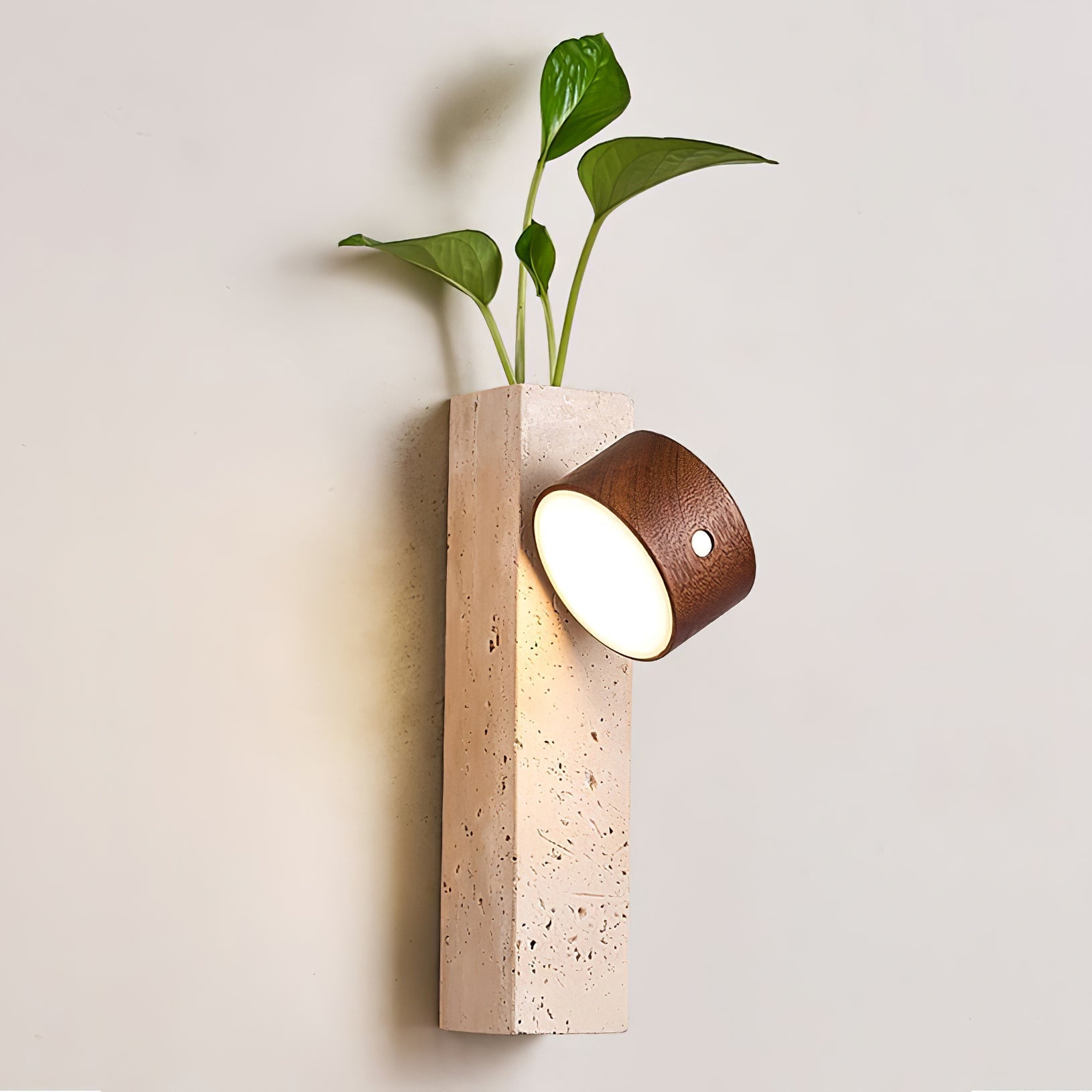 Rexis Travertijnen Wandlamp