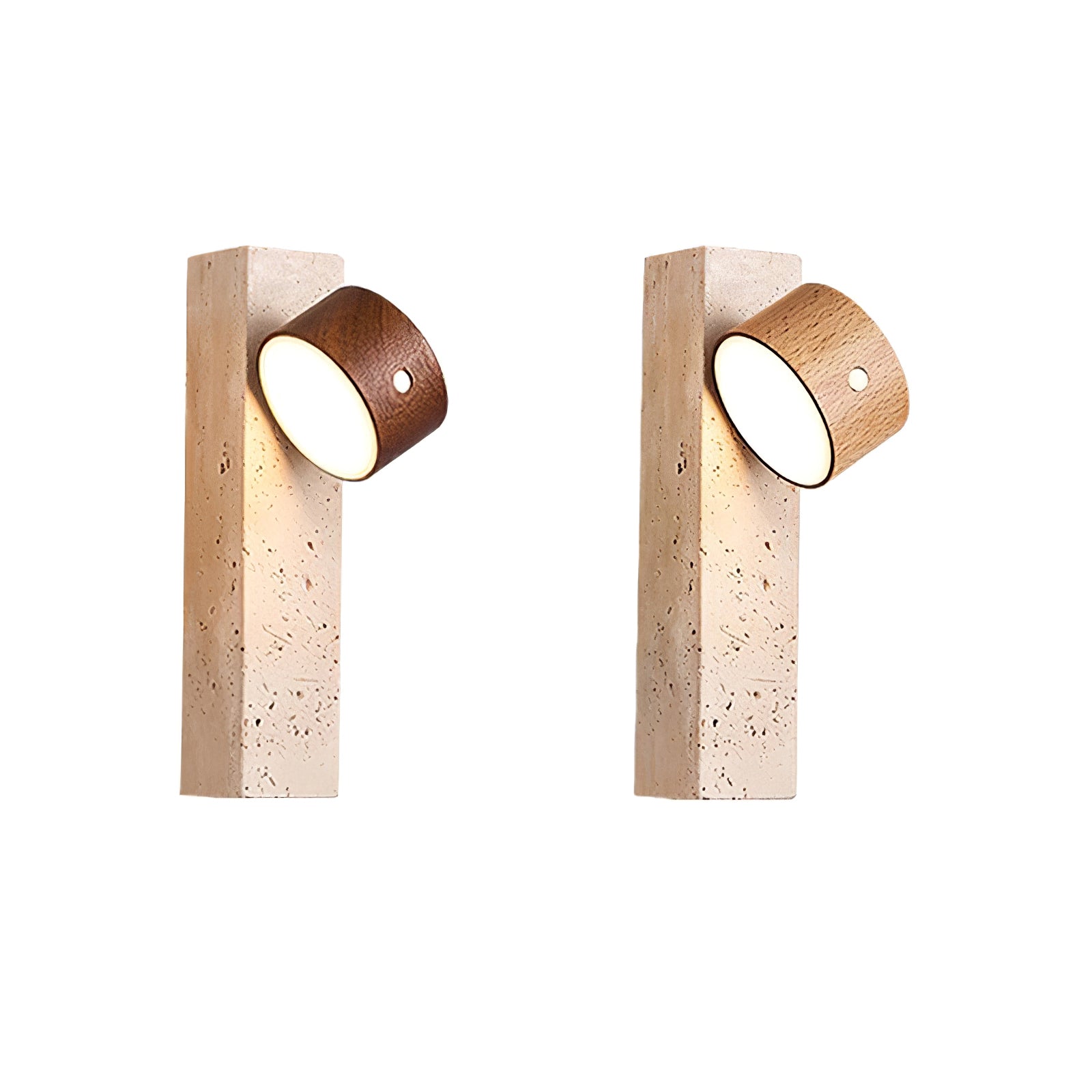 Rexis Travertijnen Wandlamp