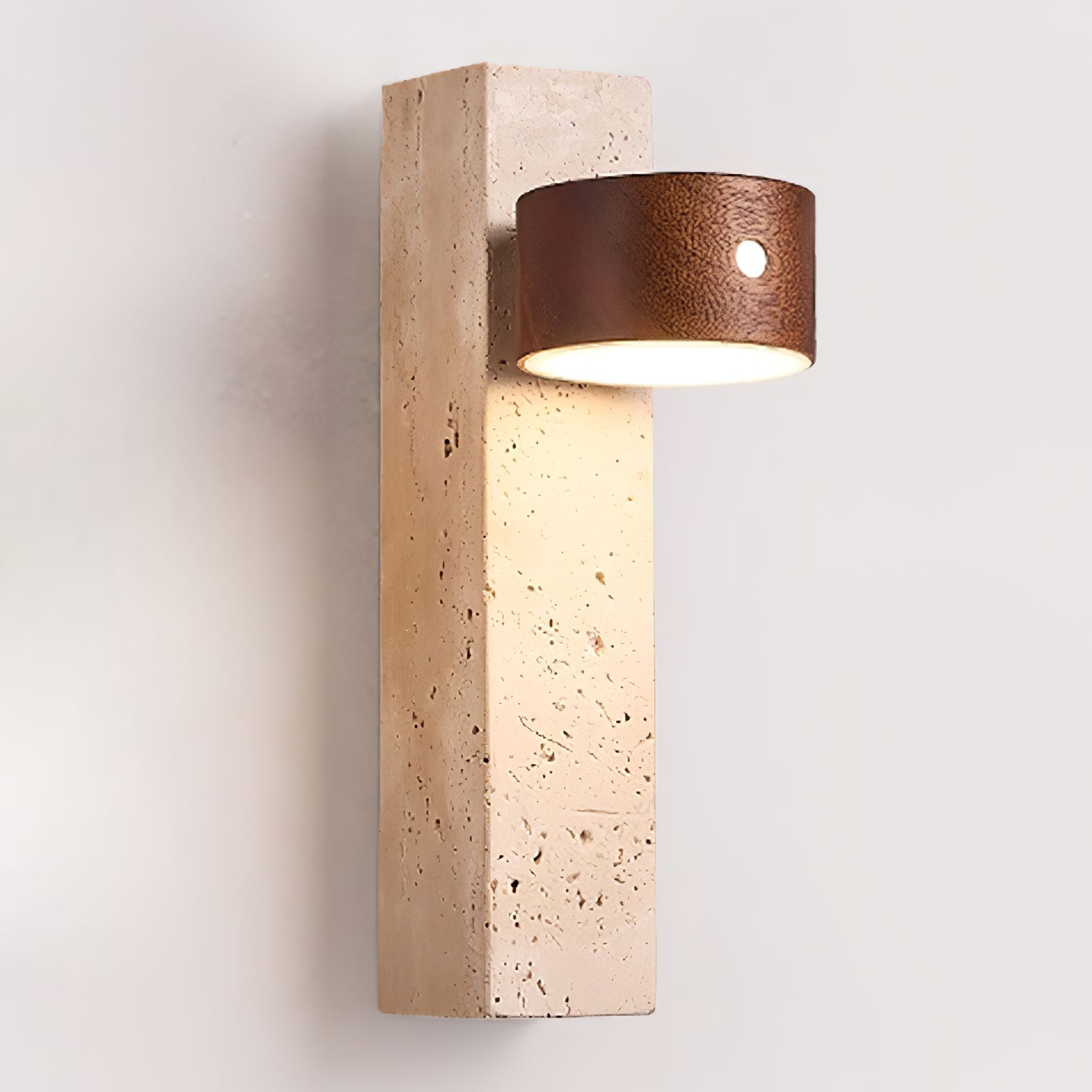 Rexis Travertijnen Wandlamp
