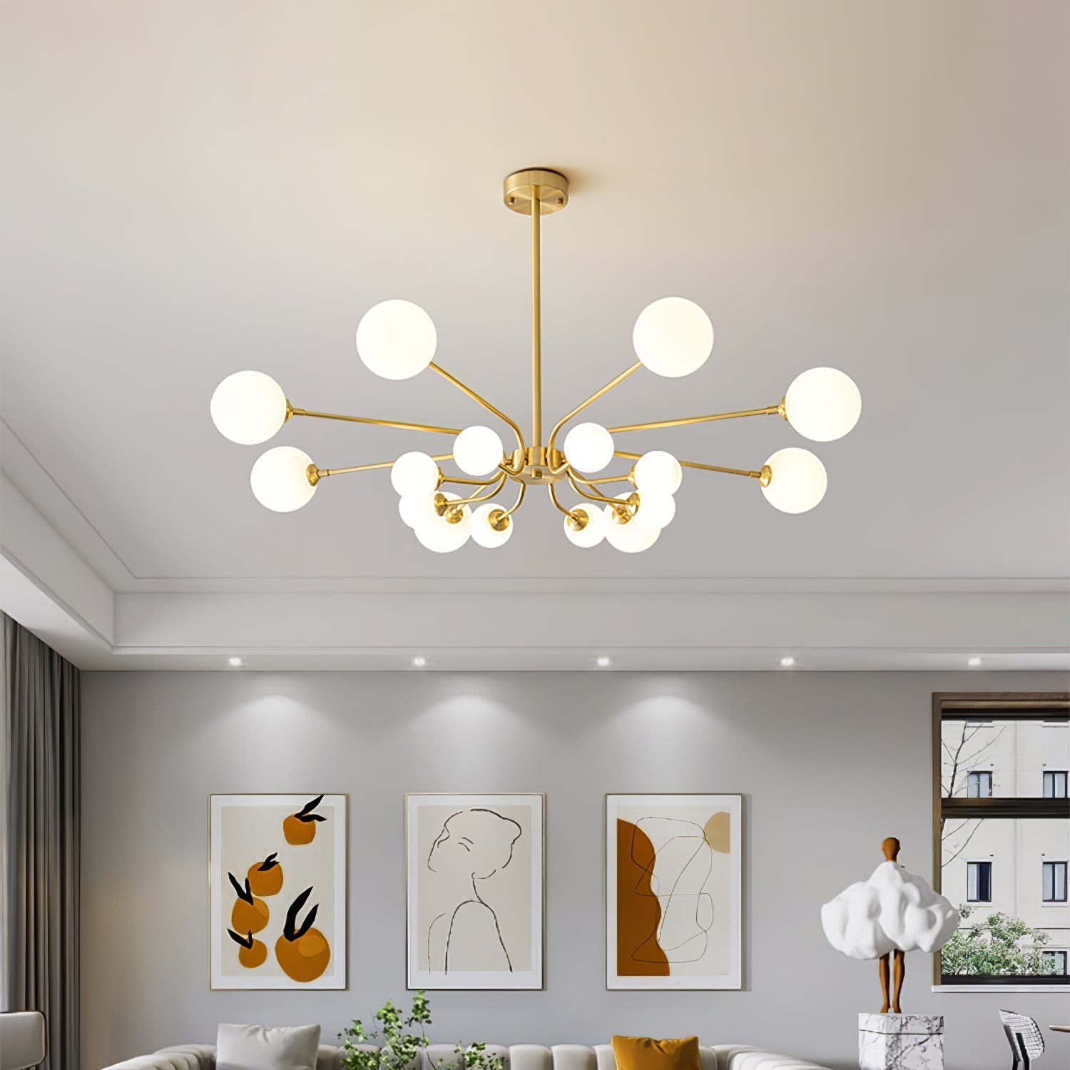 Balldome Plafondlamp