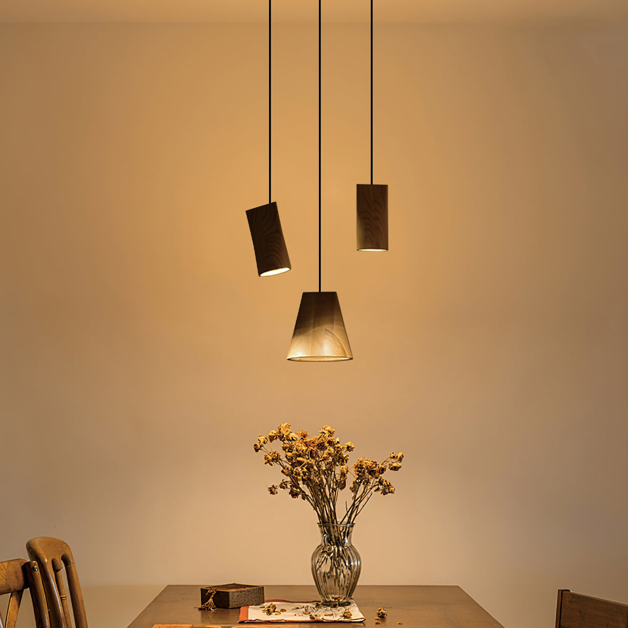 Dellse Houten Hanglamp