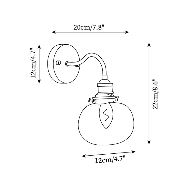 Loeaza Wandlamp