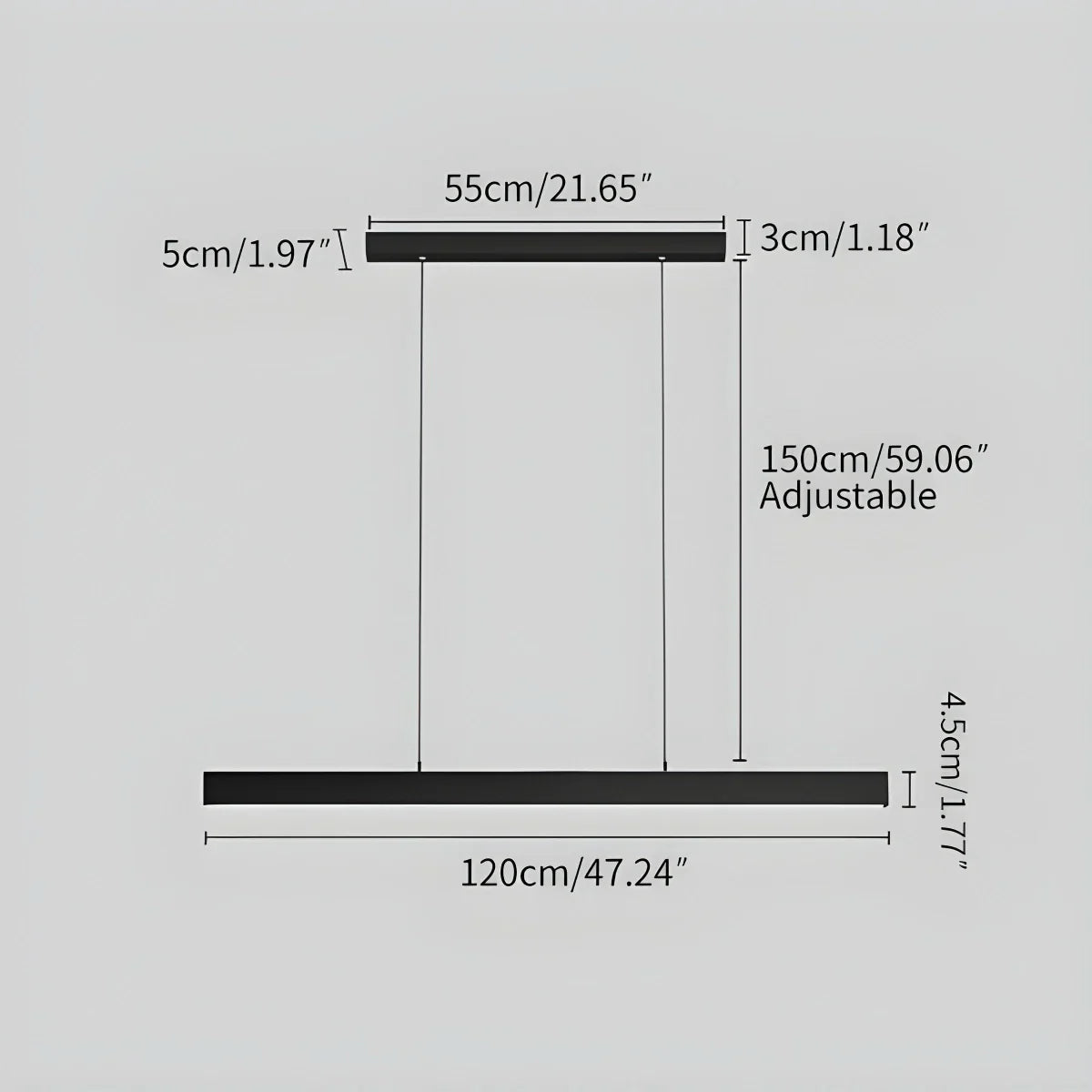 Ceylano Lineaire Hanglamp