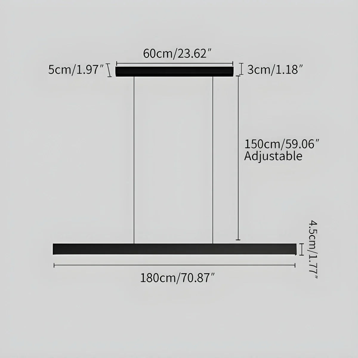 Ceylano Lineaire Hanglamp