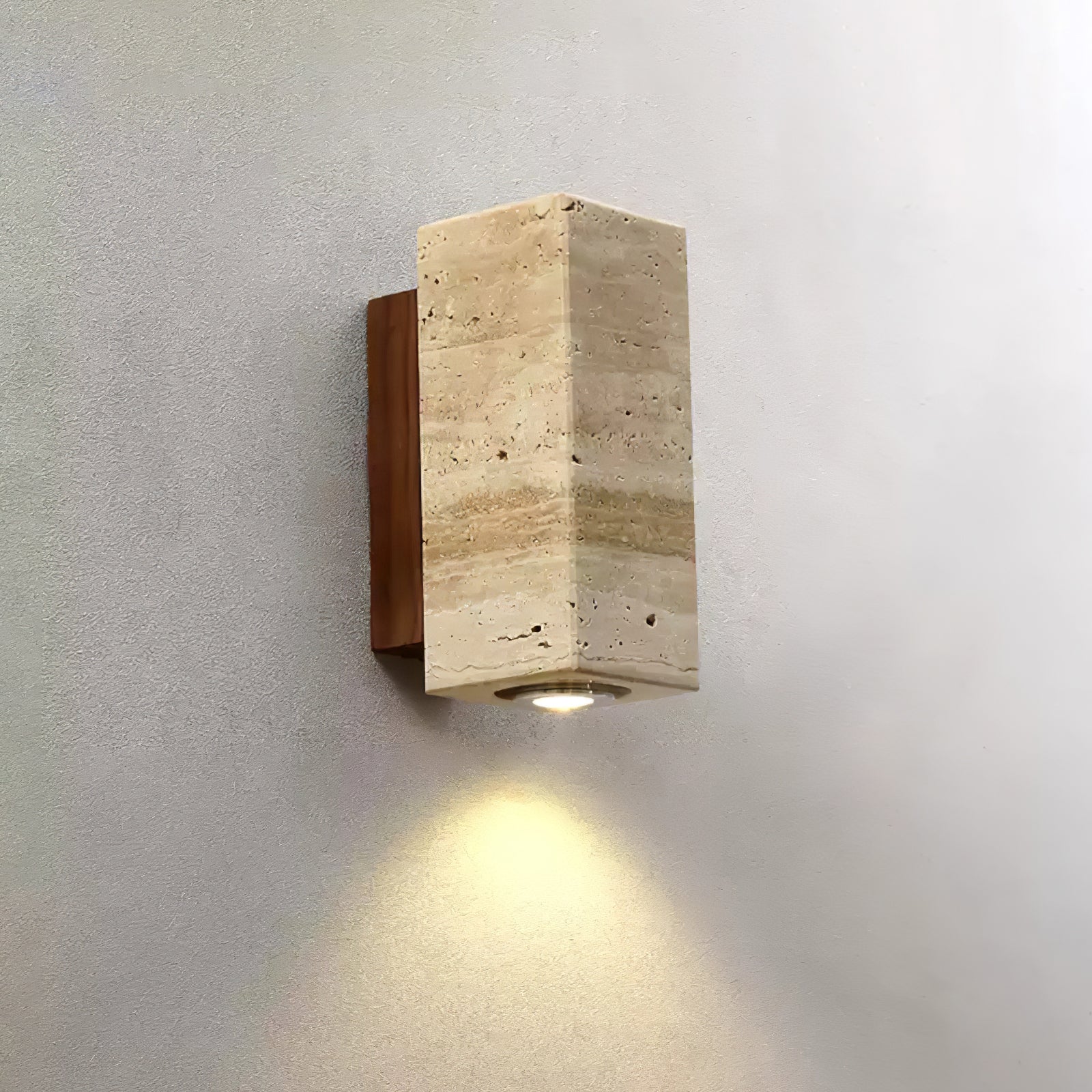 Belon Travertijnen Wandlamp