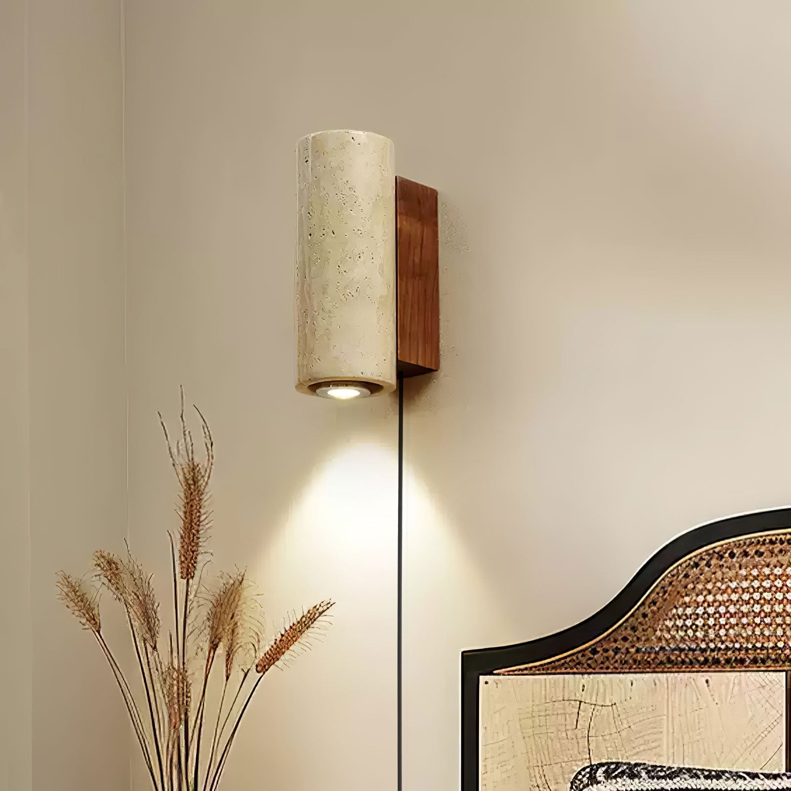 Belon Travertijnen Wandlamp