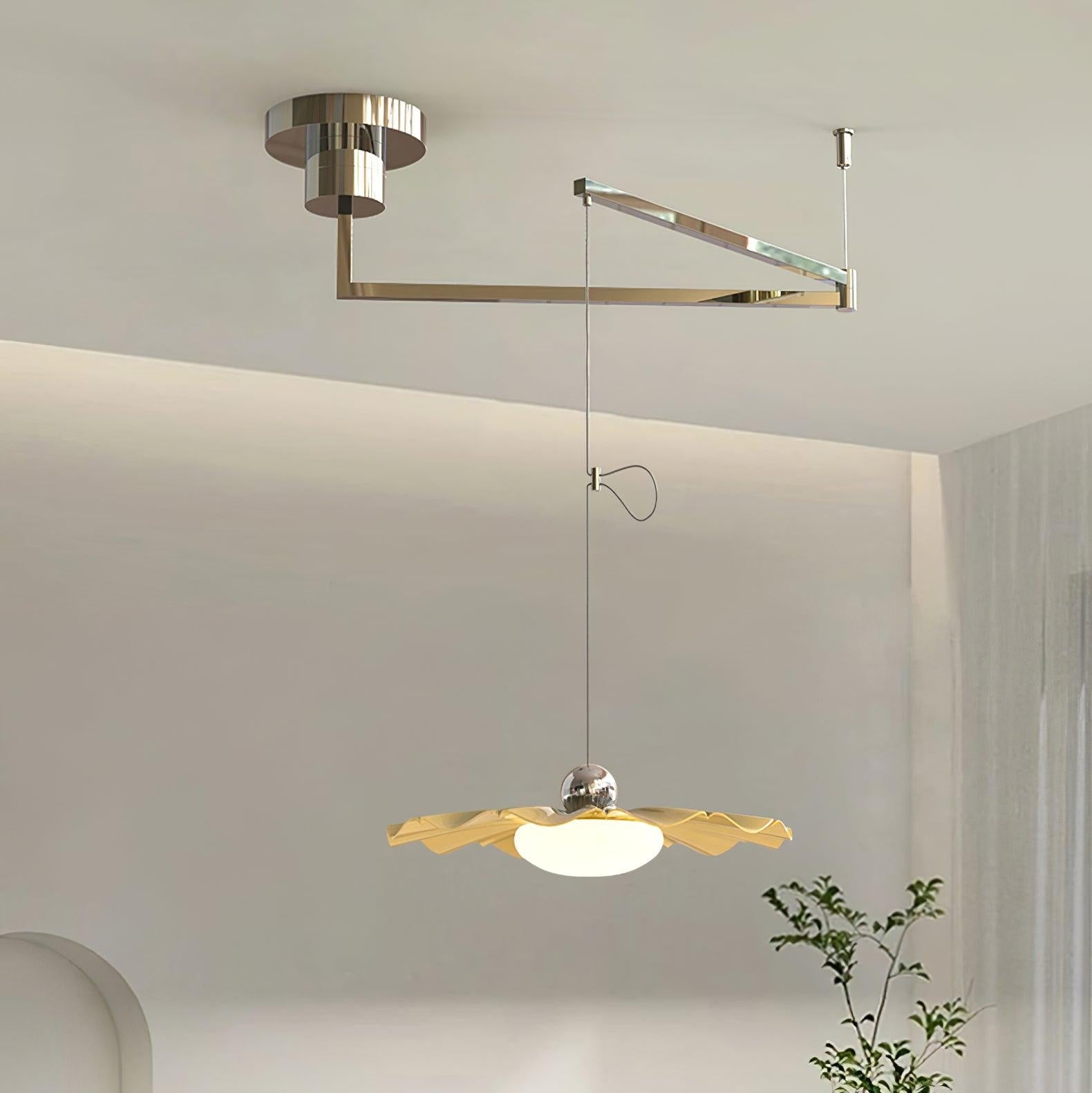 Bloze Flower Swing Arm Hanglamp