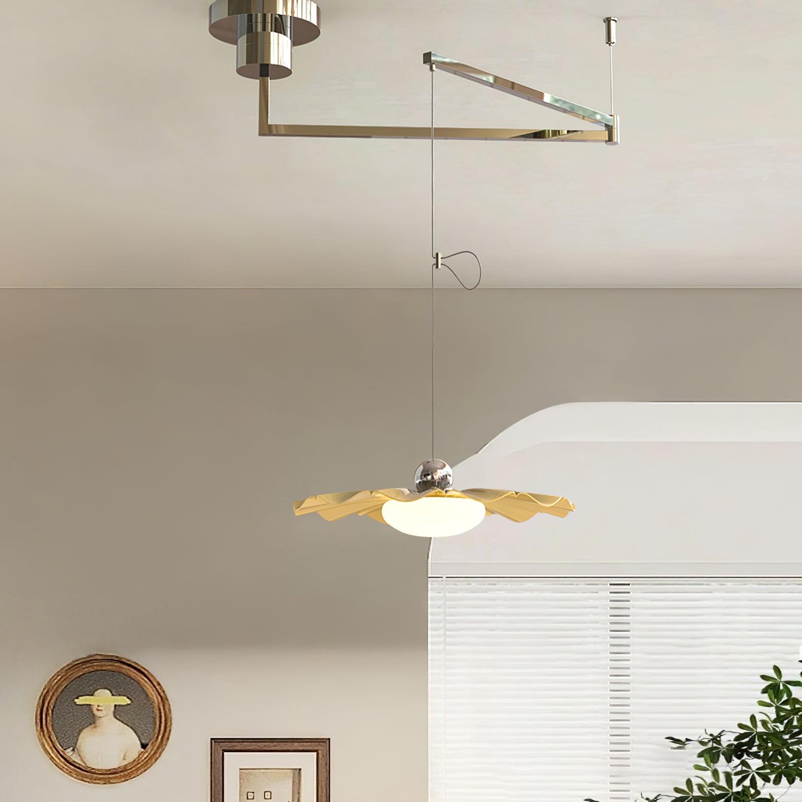 Bloze Flower Swing Arm Hanglamp