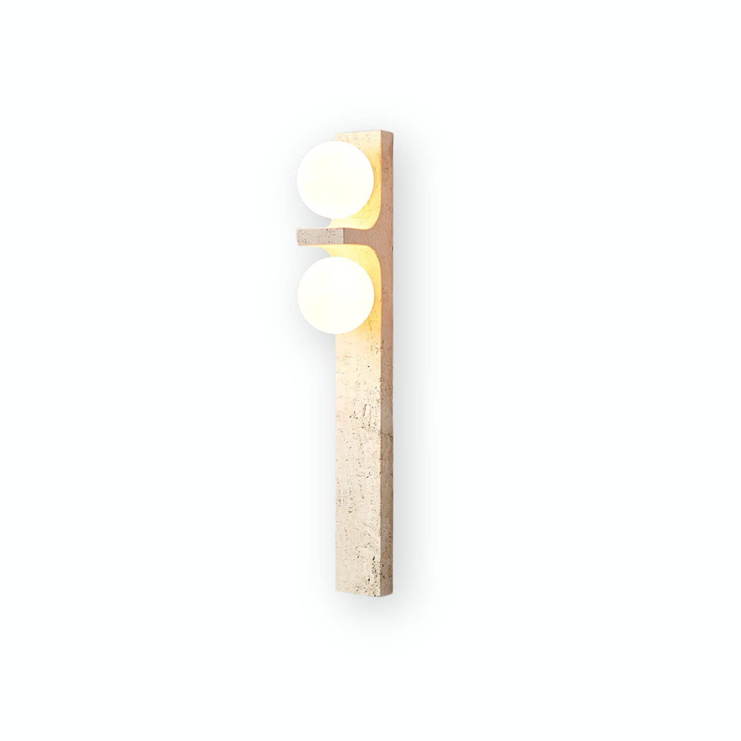 Asencis Natuursteen Wandlamp