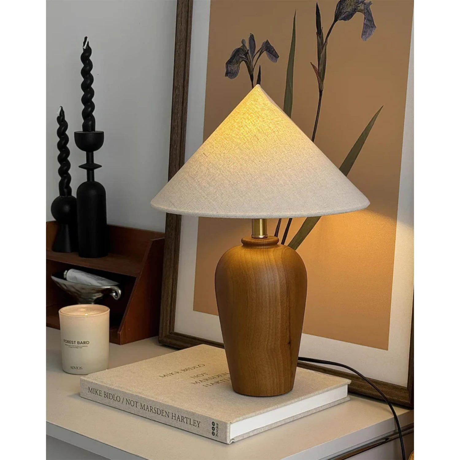 Brevo Houten Tafellamp