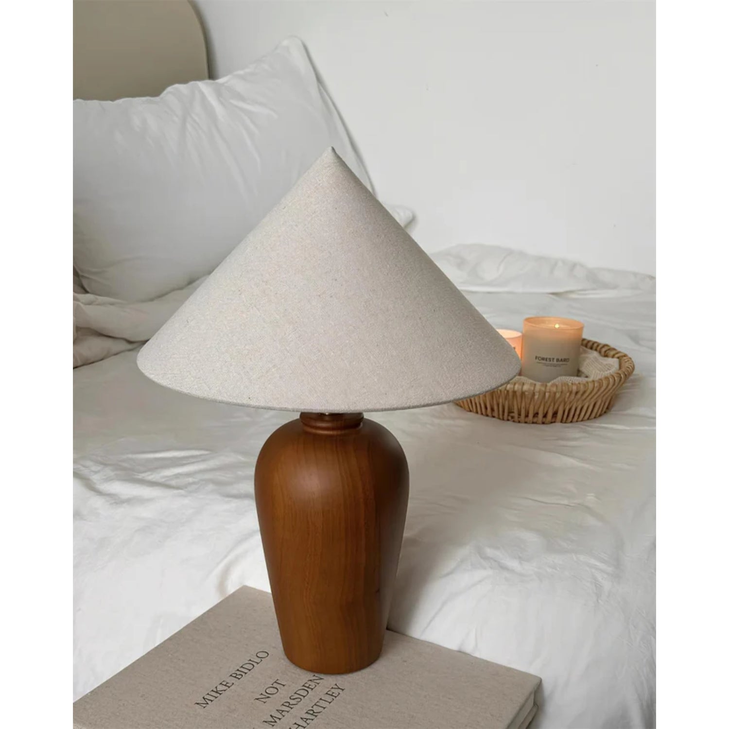 Brevo Houten Tafellamp