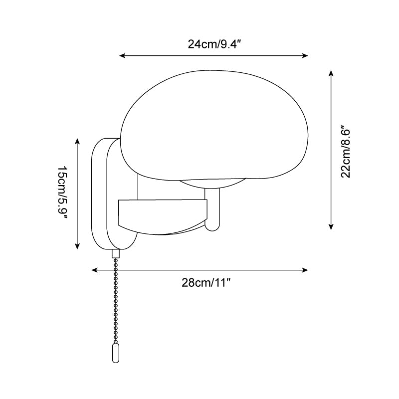 Povemos Wandlamp