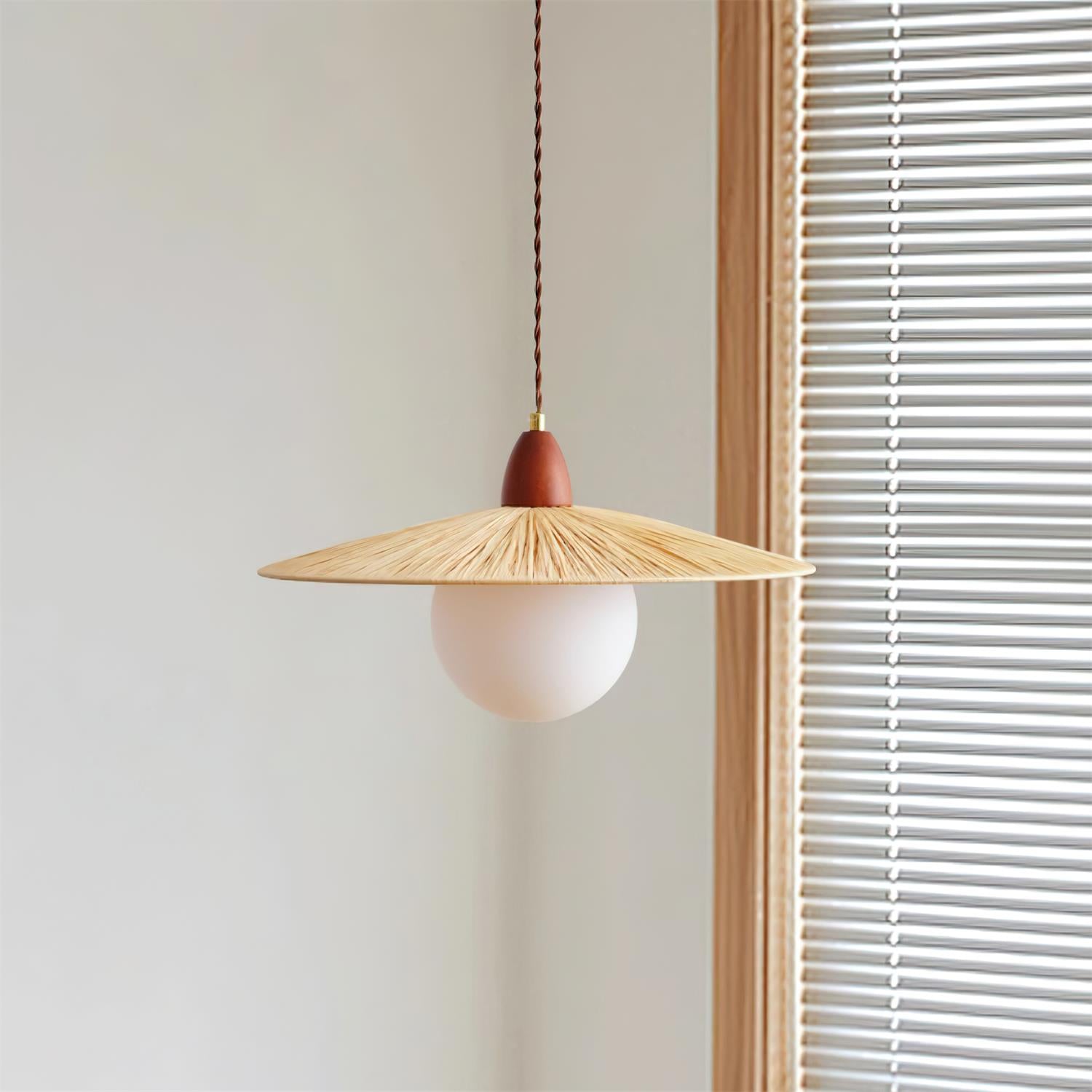 Bruvina Japandi Stijl Hanglamp