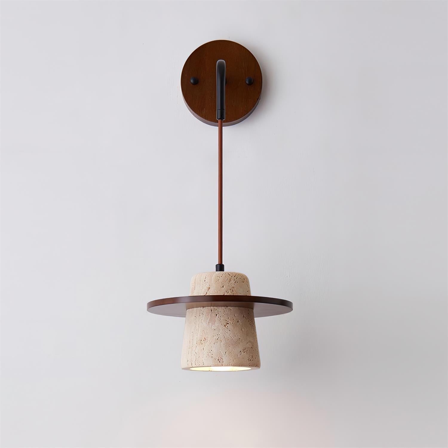 Mismon Natuursteen Wandlamp