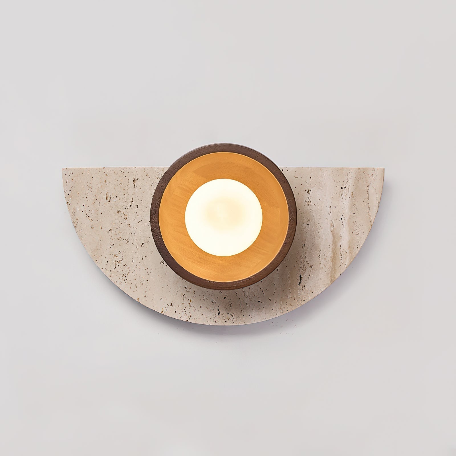 Lerbaze Natuursteen Wandlamp