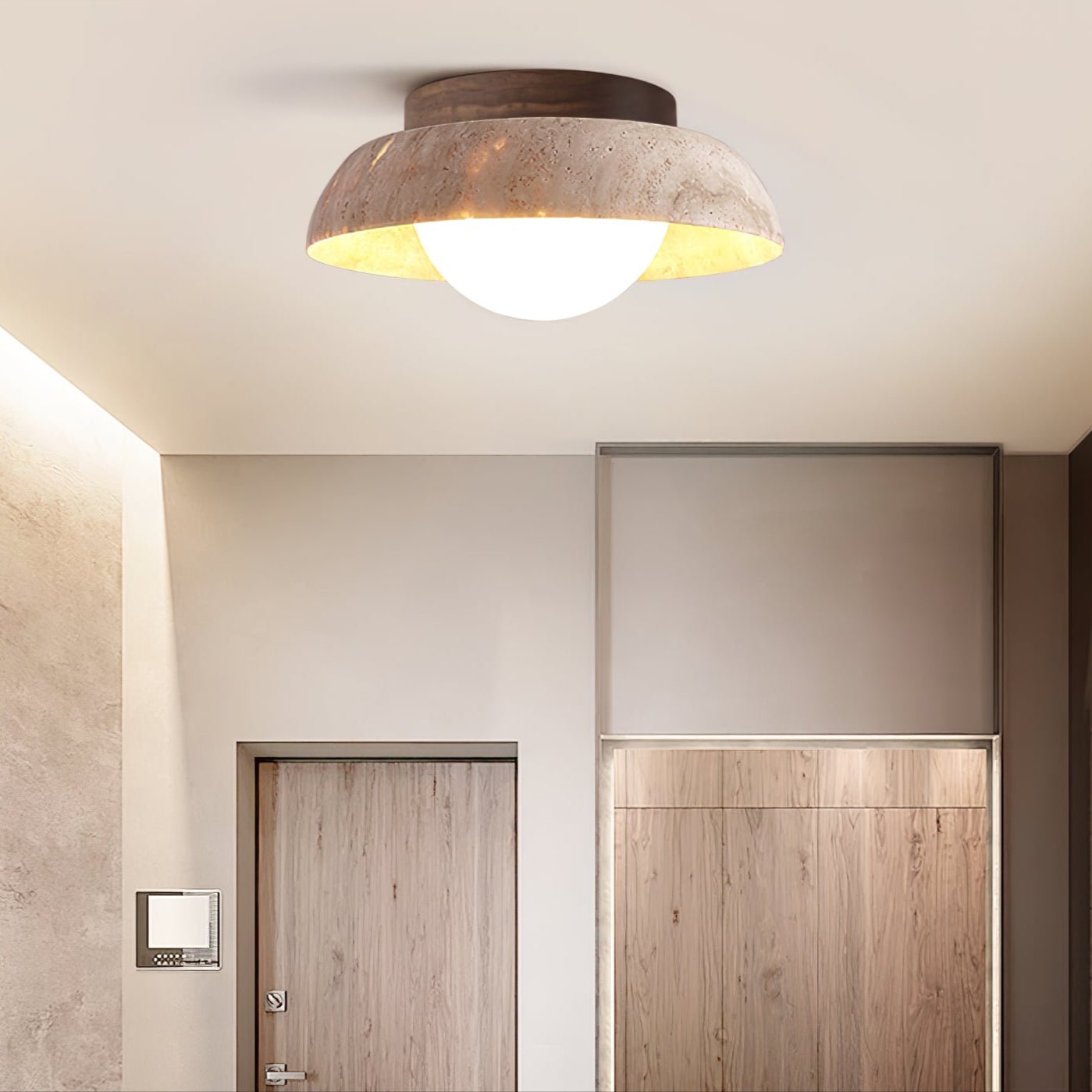 Calmesco Natuursteen Plafondlamp