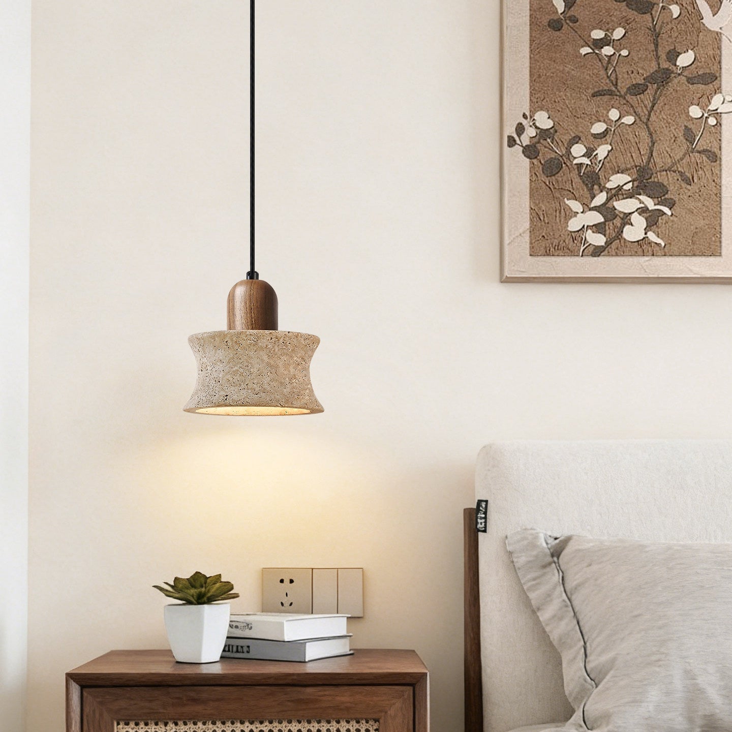 Caldezo Travertijnen Hanglamp