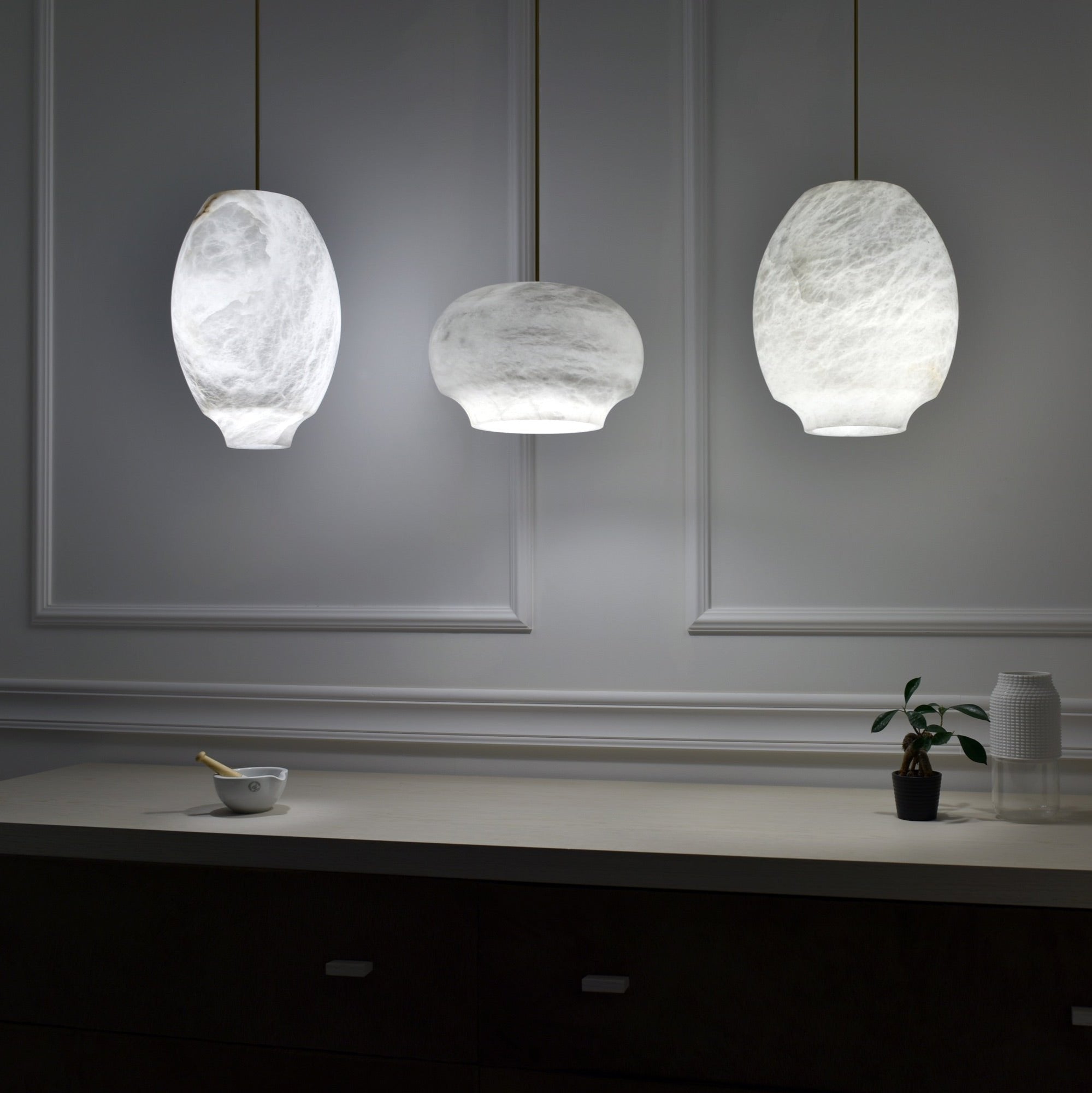 Cenlave Albasten Hanglamp