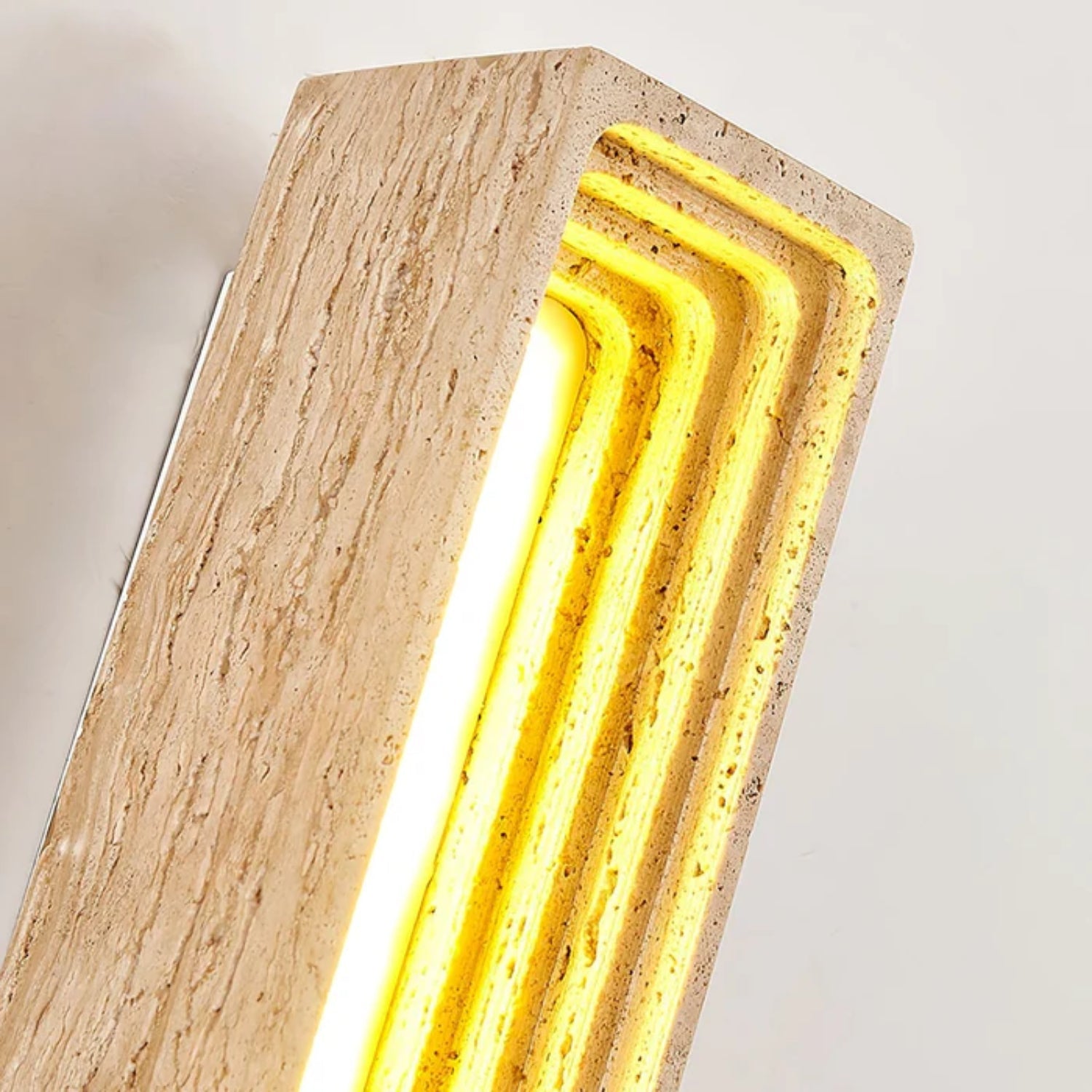 Cemiyo Travertijn Wandlamp
