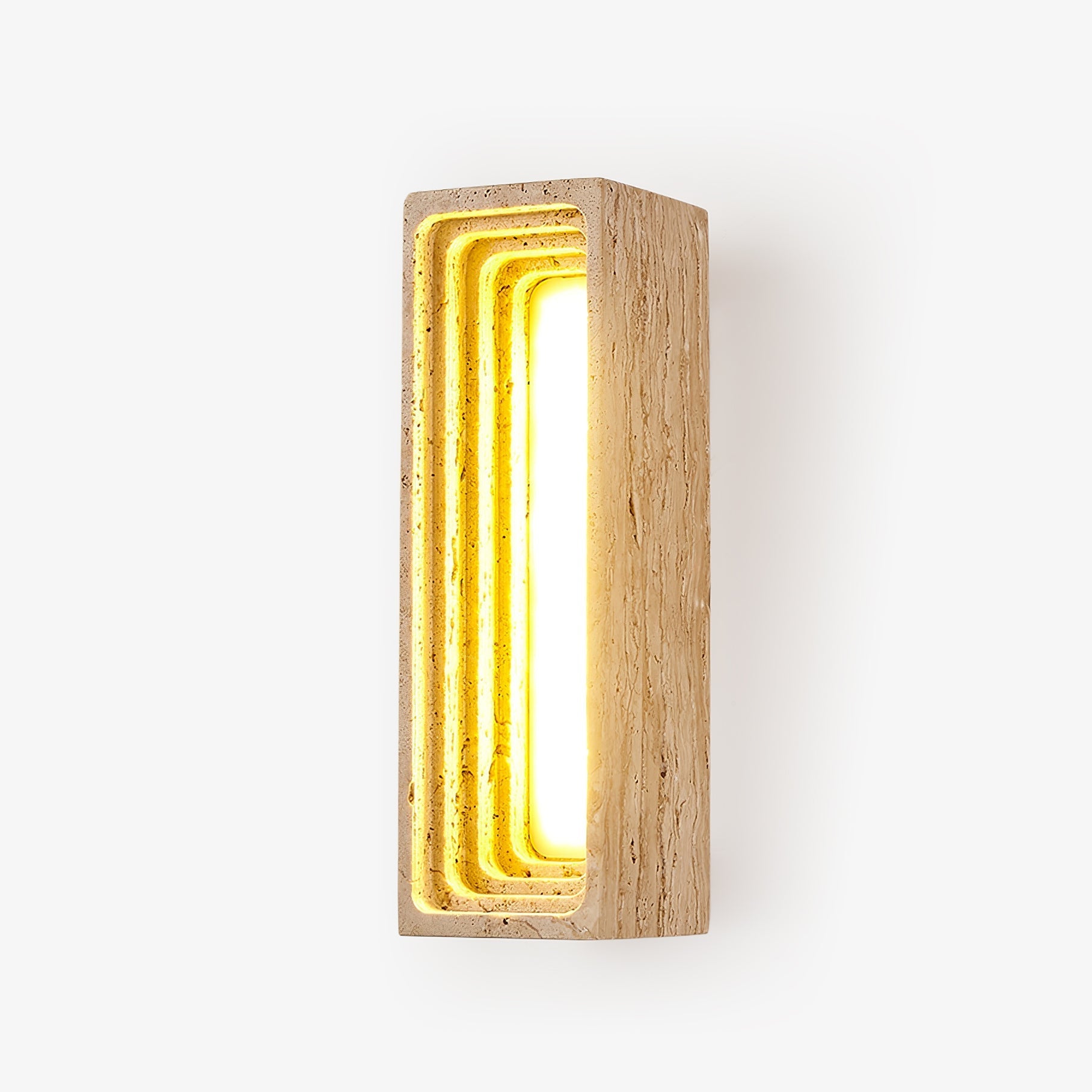 Cemiyo Travertijn Wandlamp