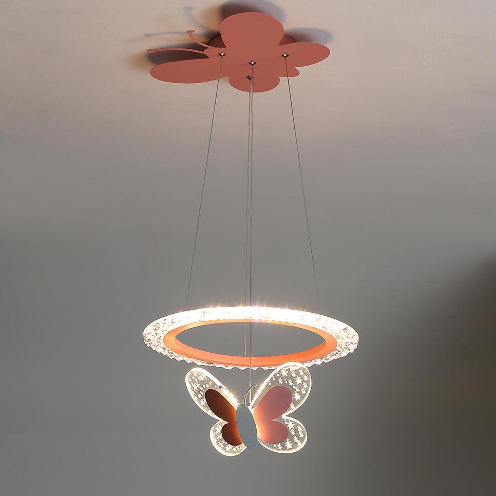 Kleurrijke Vlinder Kinderkamer Hanglamp