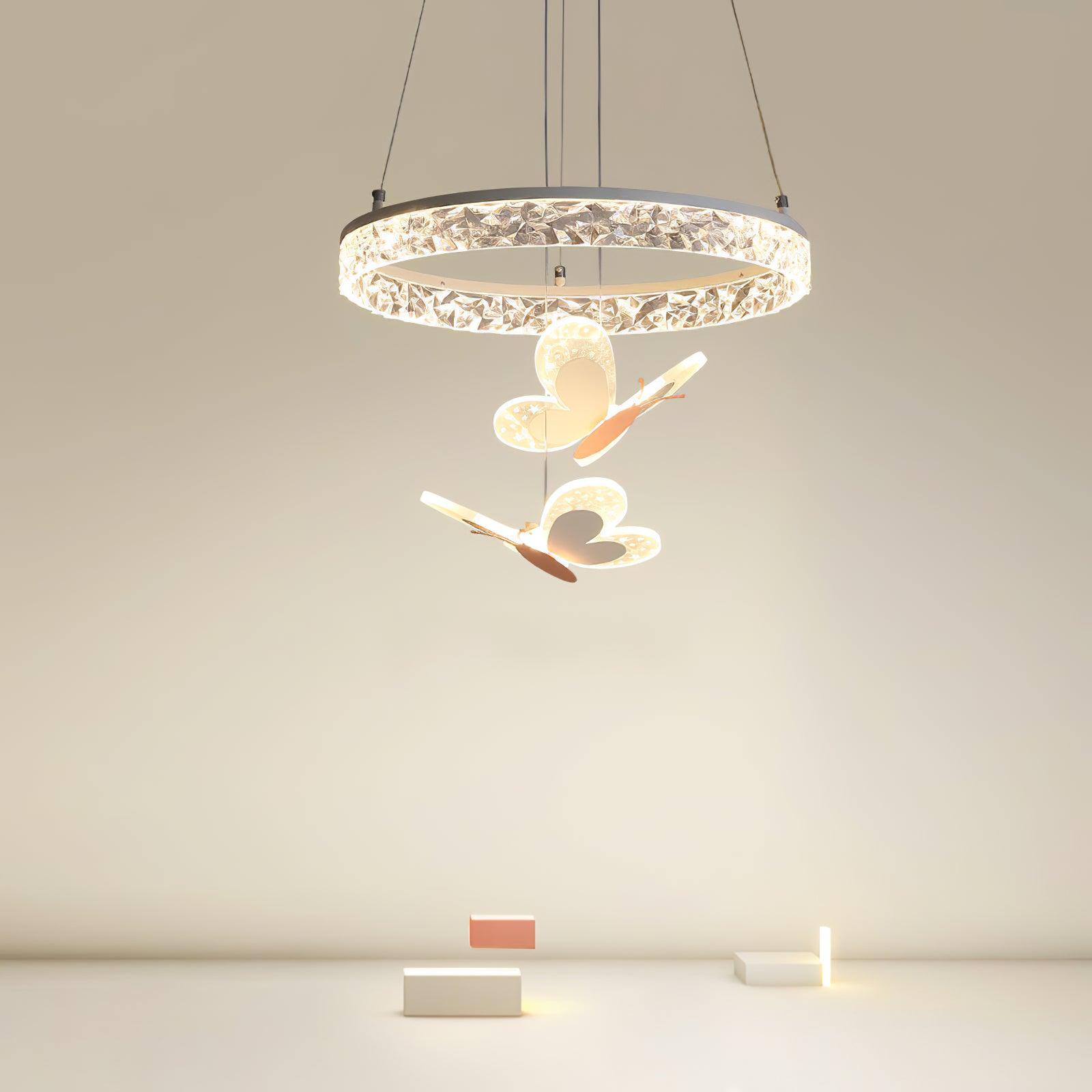 Kleurrijke Vlinder Kinderkamer Hanglamp