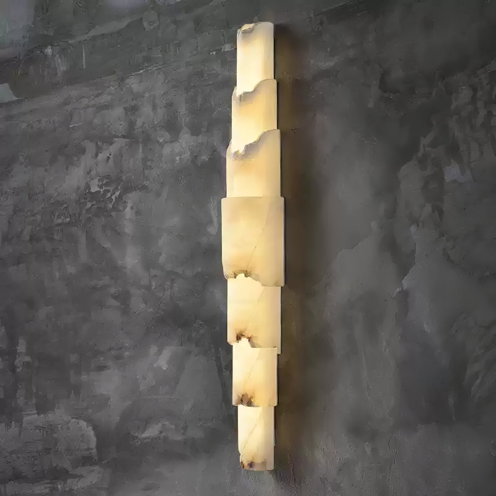 Temiyzo Gelaagde Albasten Wandlamp