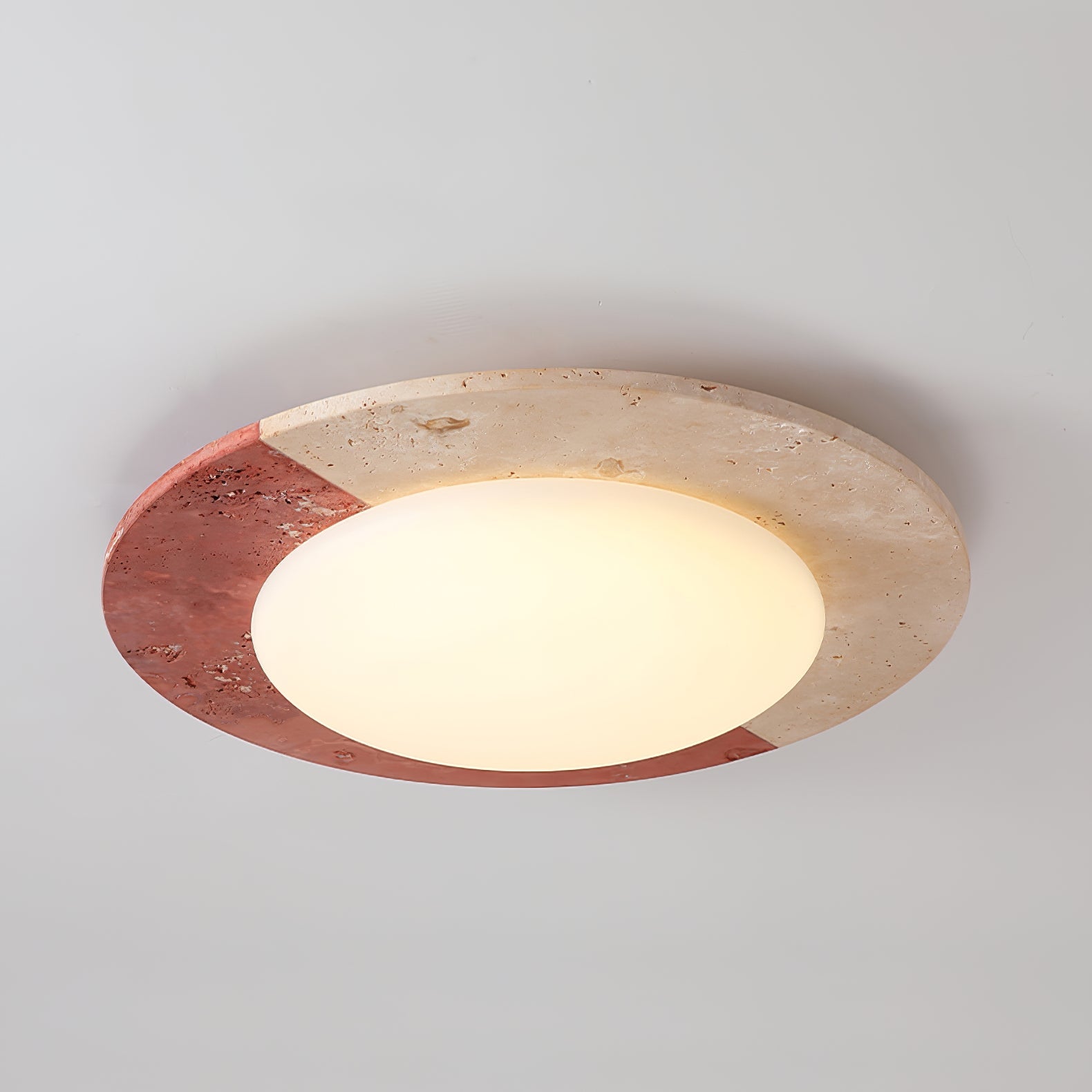 Cemofis Travertijn Plafondlamp