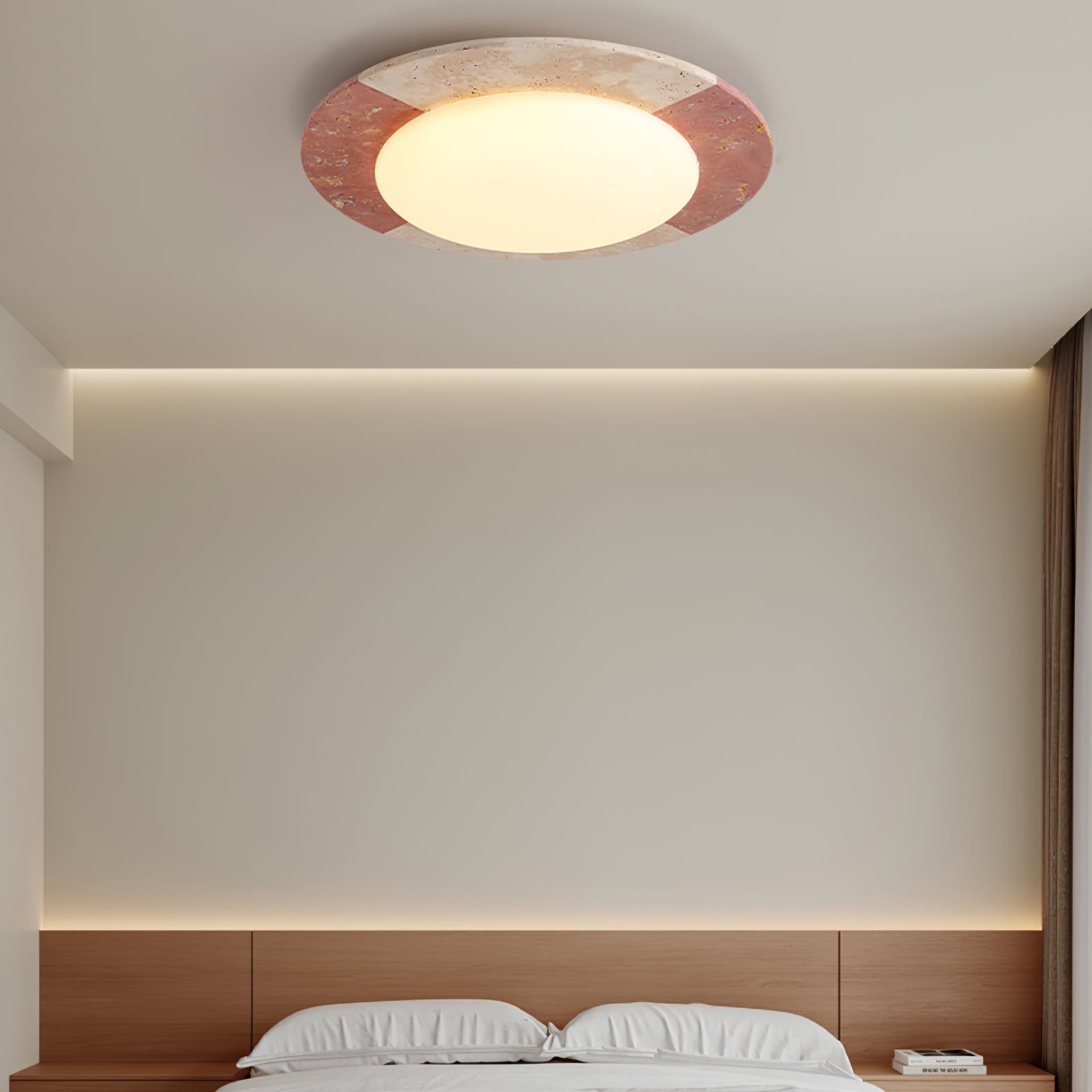Cemofis Travertijn Plafondlamp