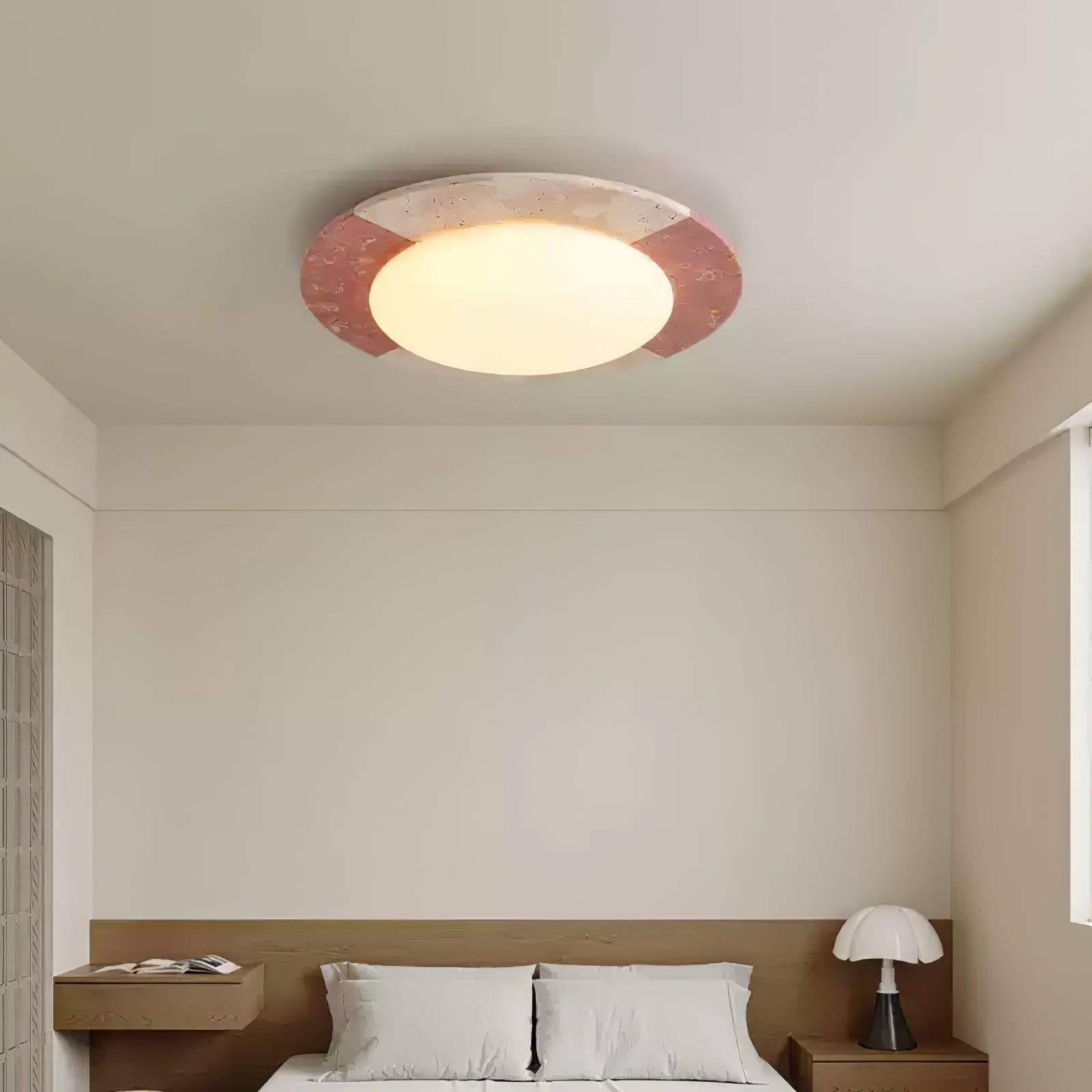 Cemofis Travertijn Plafondlamp
