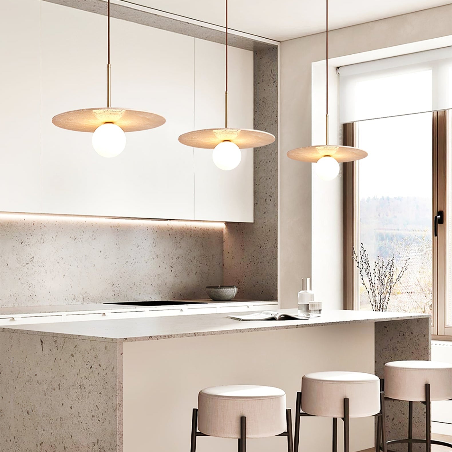 Juvesa Natuursteen Hanglamp