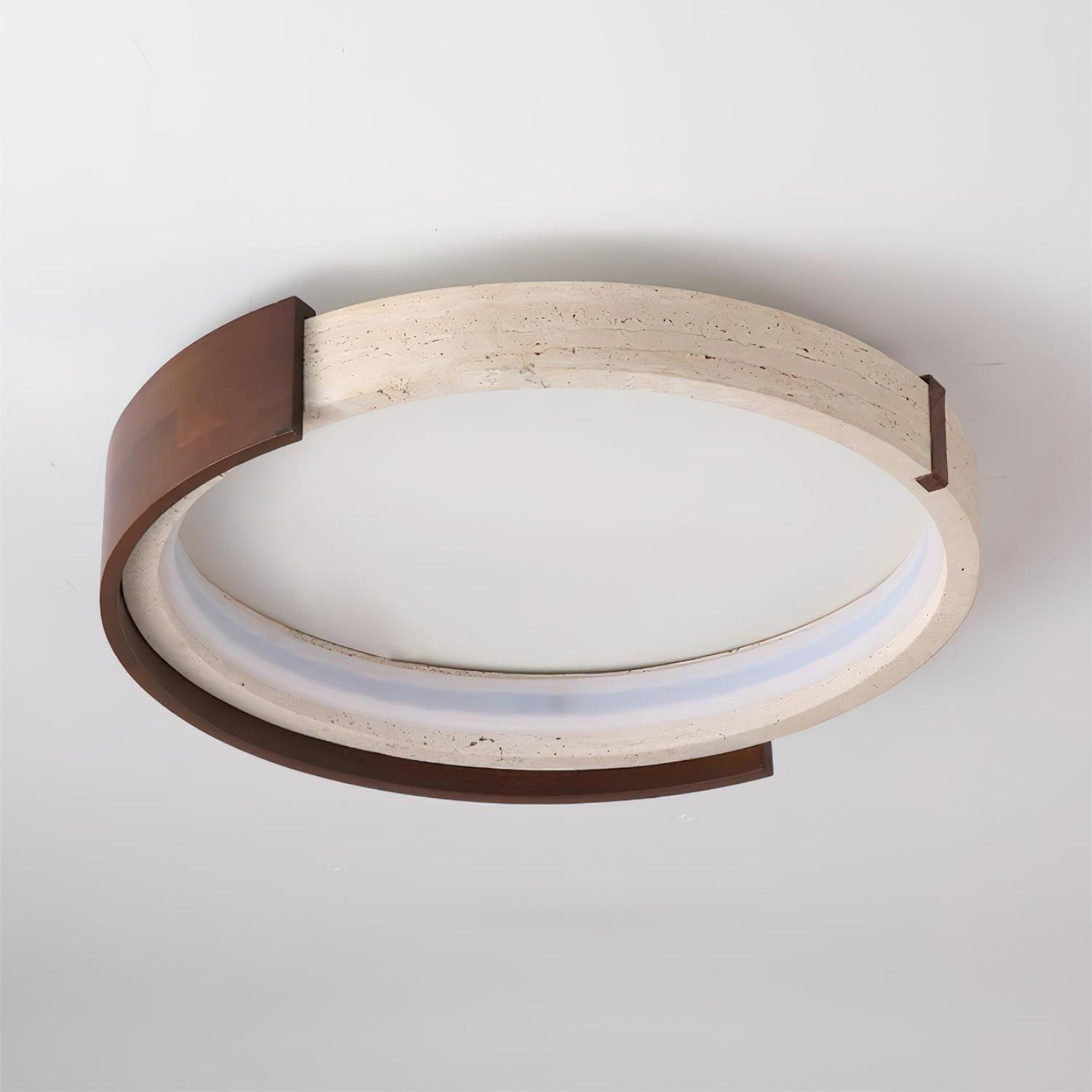 Cireqon Natuursteen Plafondlamp
