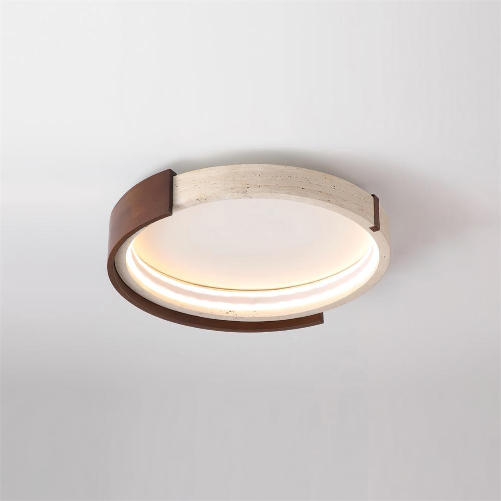 Cireqon Natuursteen Plafondlamp